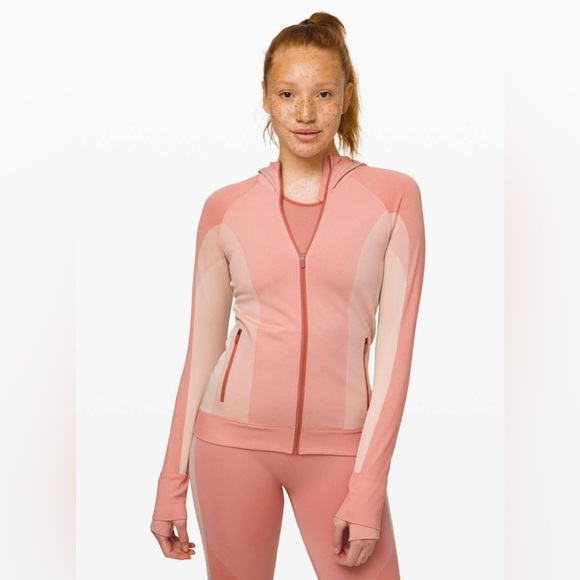 Lululemon Ebb to Train Hoodie Jacket Full Zip Size 12
Copper Clay / Angel Wing - Picture 1 of 12